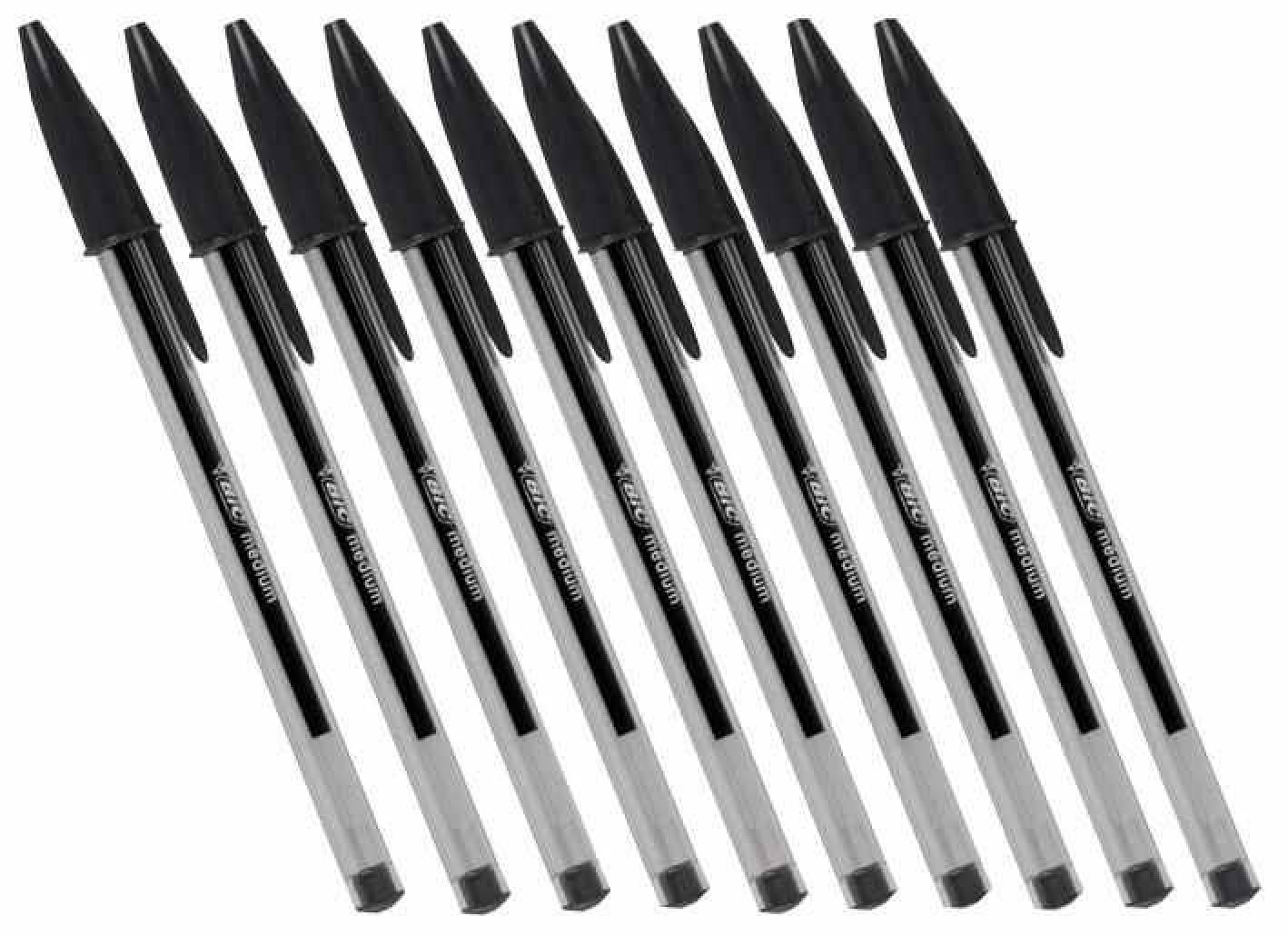 Photo of BIC Black Cristal Original Ballpoint Pens