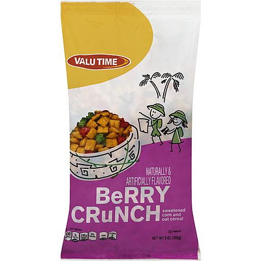 Berry Crunch Sweetened Corn and Oat Cereal, Berry Crunch