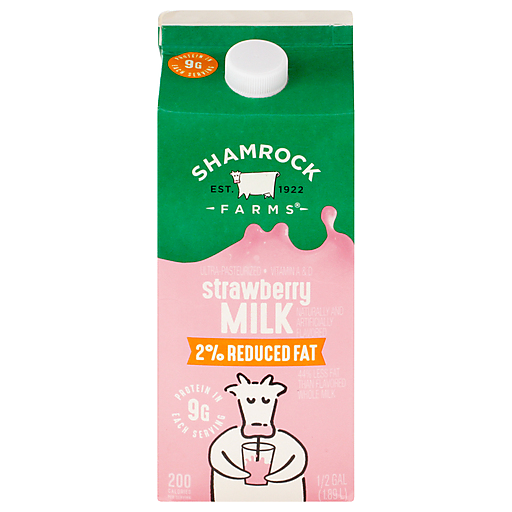 Reduced Fat Mmm Milk, Strawberry