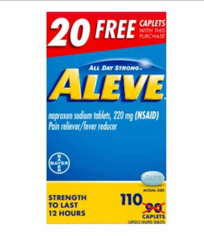 Aleve - Caplets - 110 Ct
