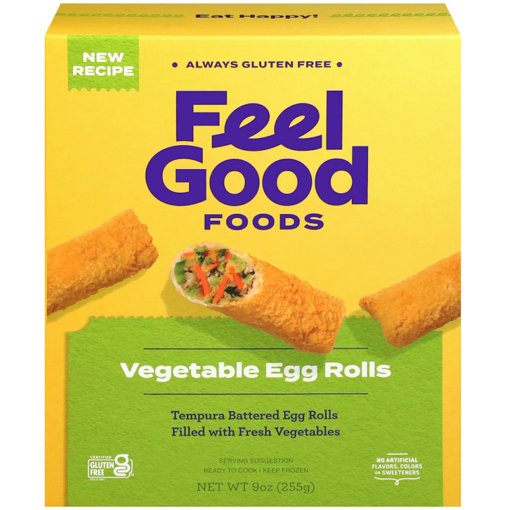 Photo of Feel Good Foods Egg Rolls Gluten Free Vegetable, 3 Ounce