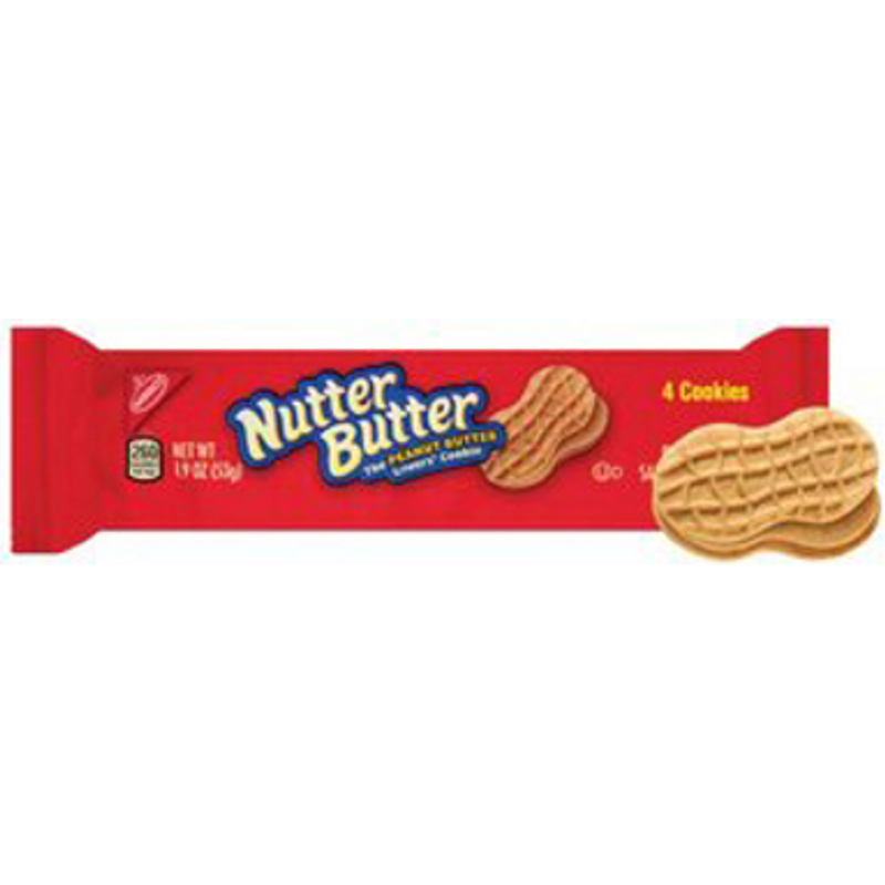 Nutter Butter Peanut Sandwich Cookies, Snack Pack