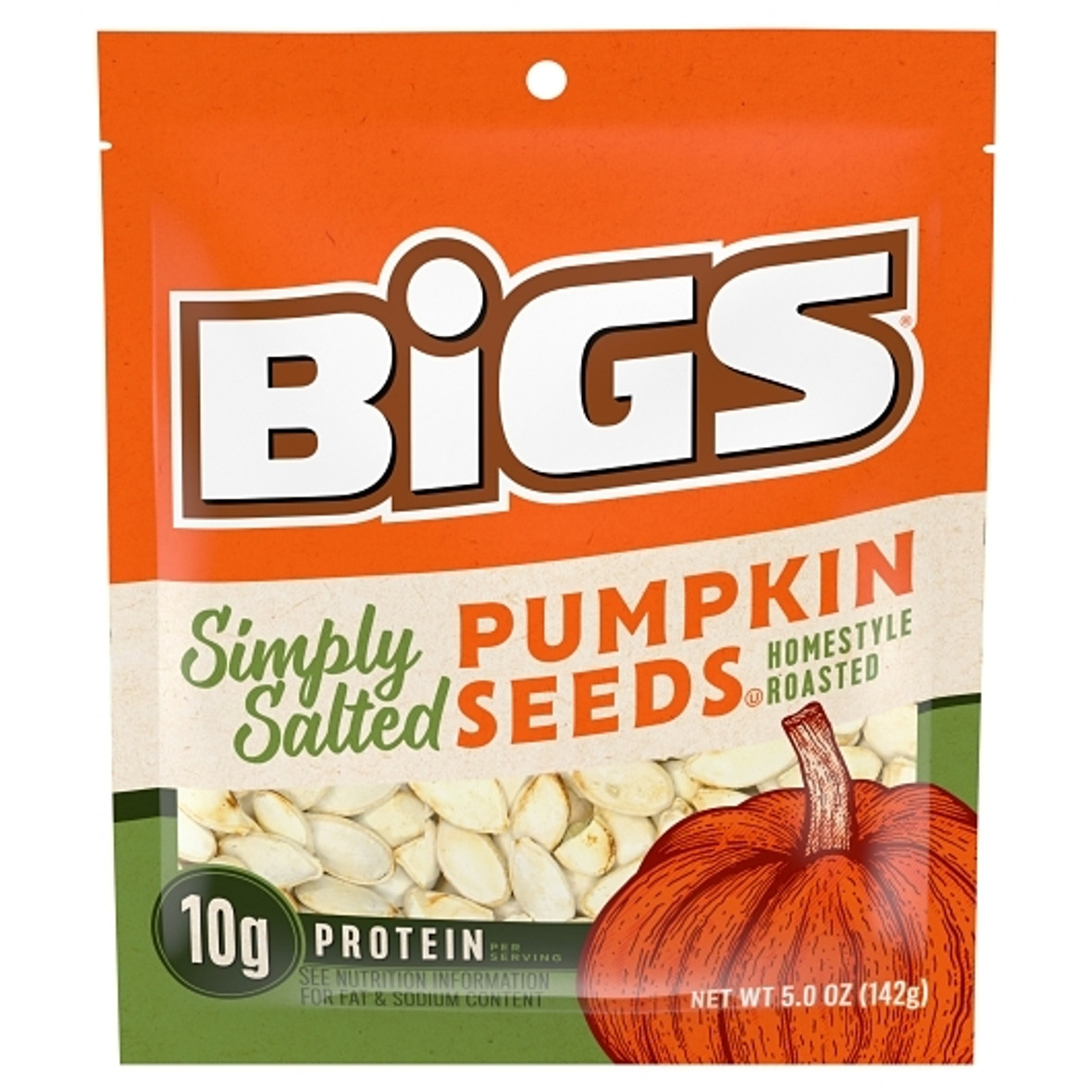 Photo of Bigs Simply Salted Homestyle Roast Pumpkin Seeds
