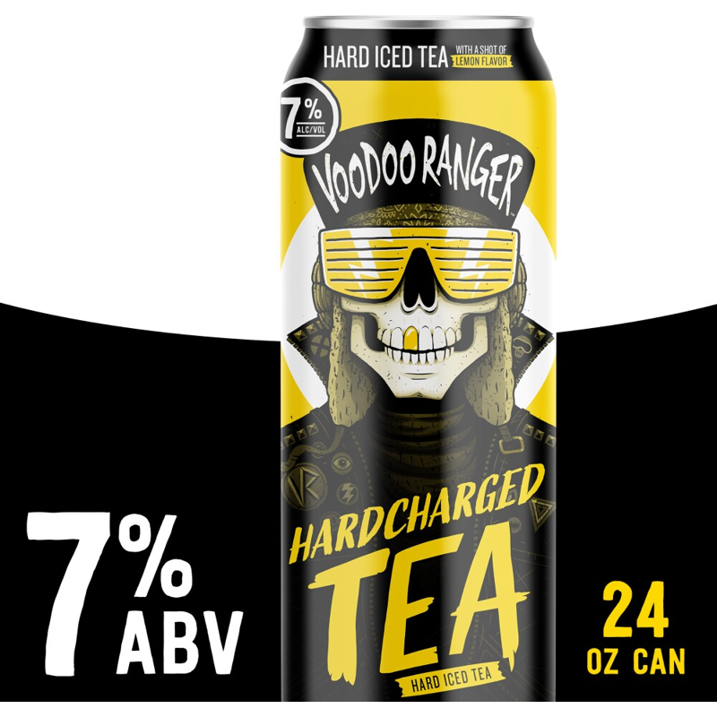 Belgium Voodoo Ranger Hard Charged Tea 24oz Can — UPC 75452701164 — Go-UPC