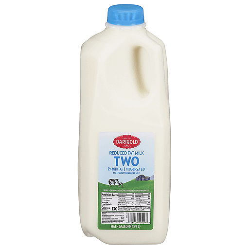 2% Reduced Fat Milk