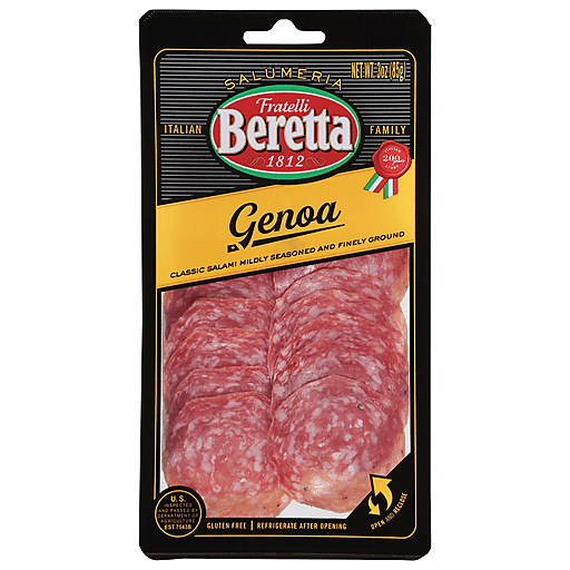 Genoa Classic Salami Mildly Seasoned and Finely Ground