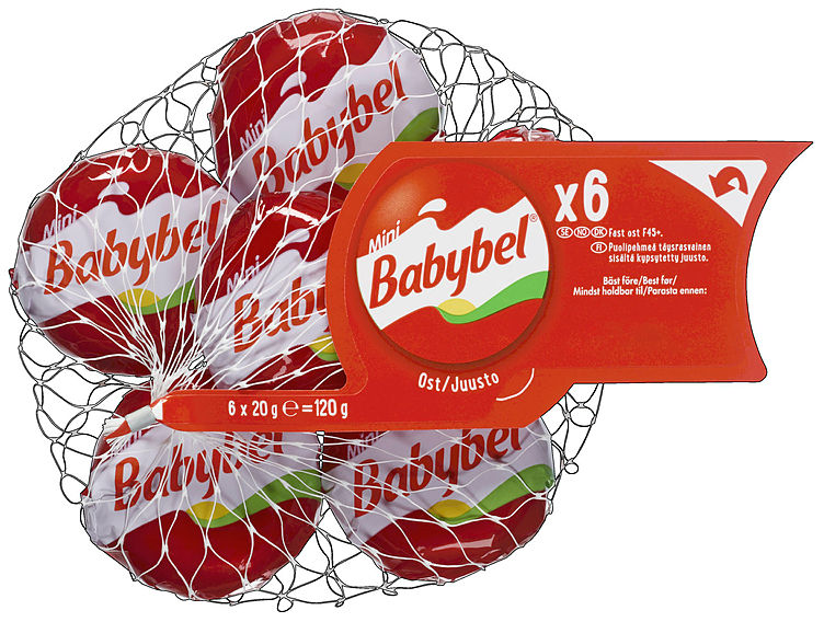 QUESO MINI BABYBEL 120 GR 6 U