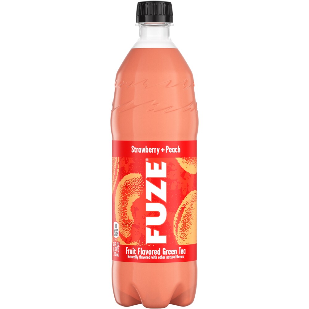 Strawberry+Peach Fruit Flavored Green Tea, Strawberry+Peach