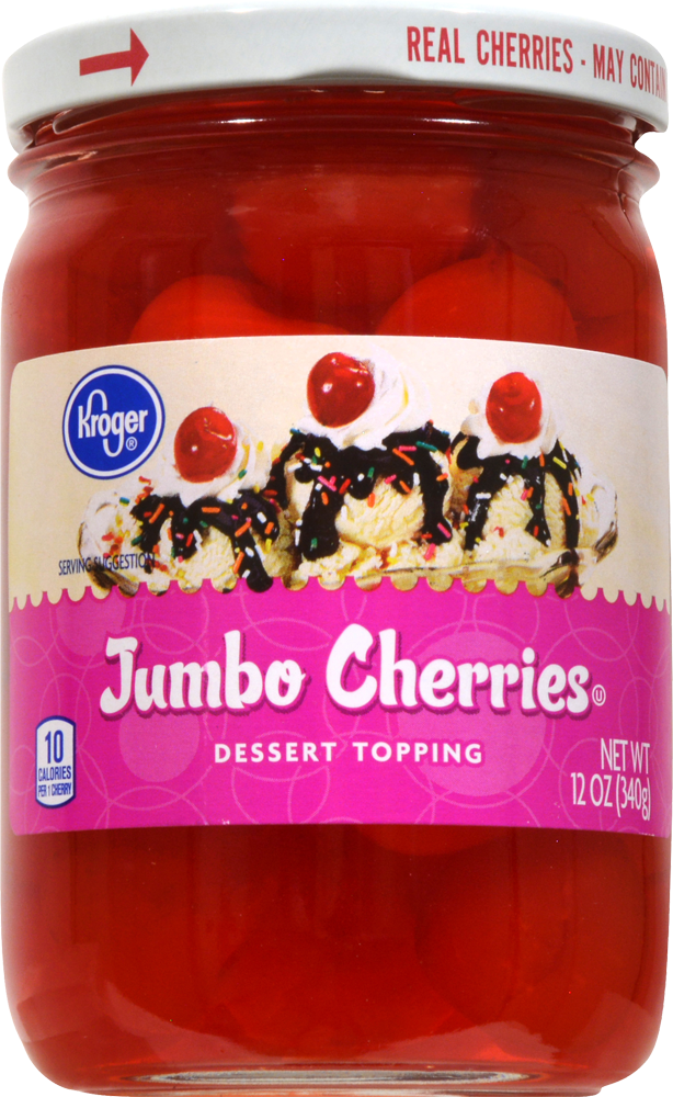 Jumbo Cherries Dessert Topping