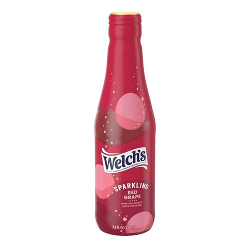 Welch'S 8.4 Fl Oz Sparkling Juice Cocktail - Red Grape