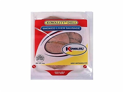 Smoked Liver Sausage, Smoked