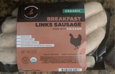 Breakfast Organic Links Sausage, Breakfast