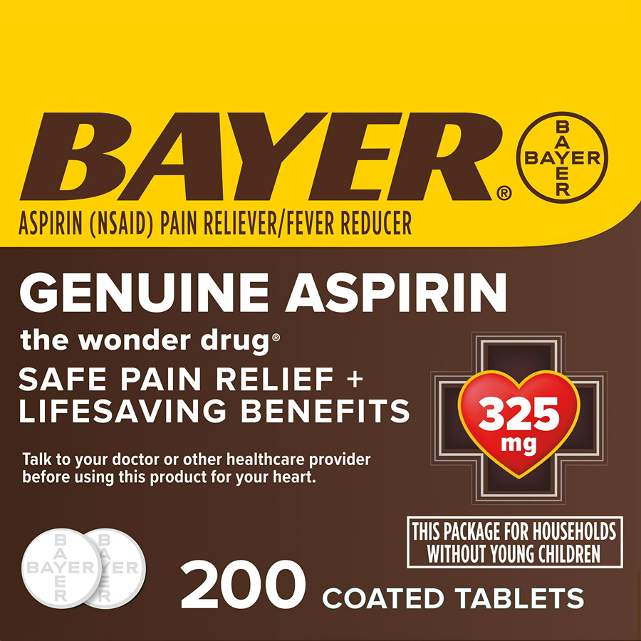 Bayer - Coated Tablets - 200 Ct