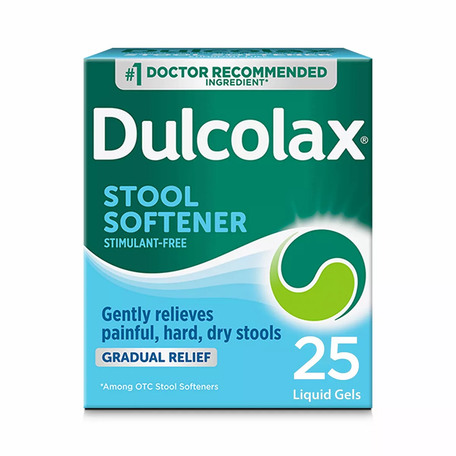 Dulcolax - Stool Softener - 25 Liquid Gel