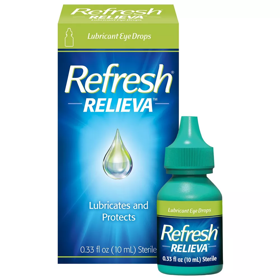 Refresh Eye Drops - Relieva 0.33Fl Oz (10Ml) Sterile