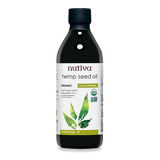 Organic Hemp Seed Oil Raw & Cold Pressed