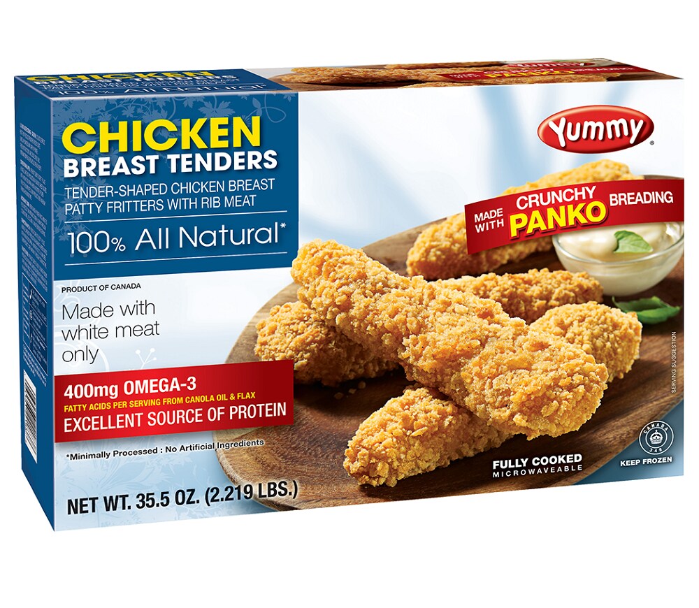 Tender-Shaped Chicken Breast Patty Fritters with Rib Meat, Chicken