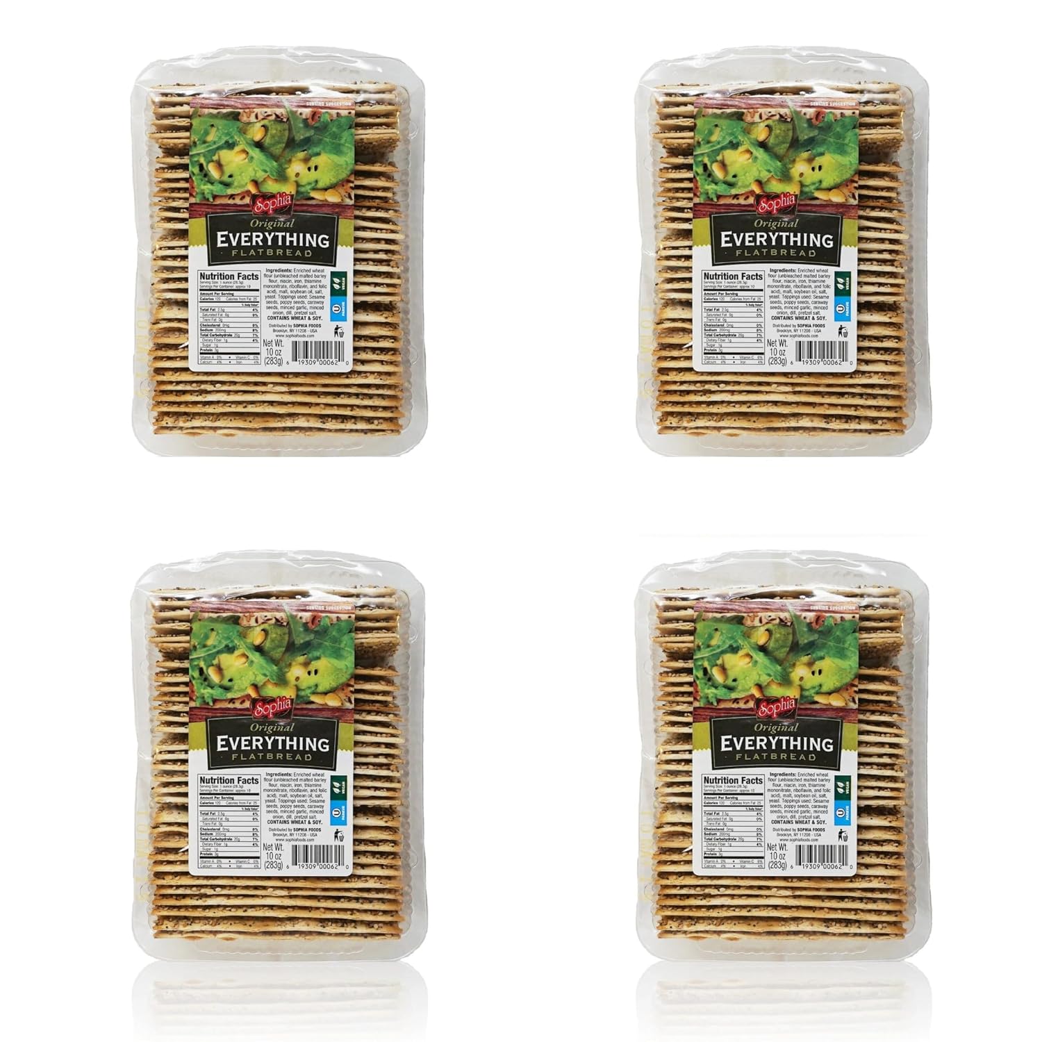 Whole Wheat Flatbread, Sesame