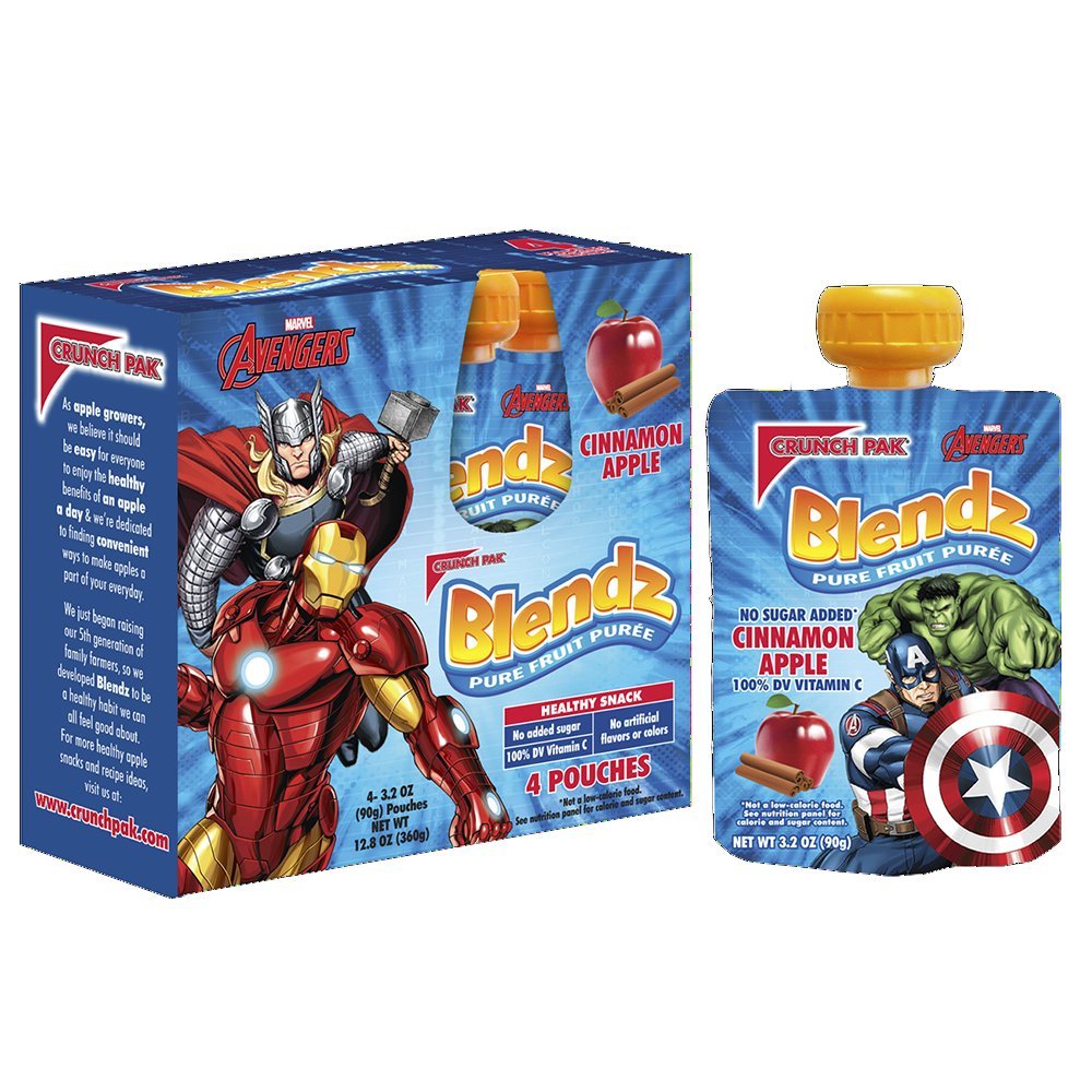 Cinnamon Apple Blendz Pure Fruit Puree, Cinnamon Apple