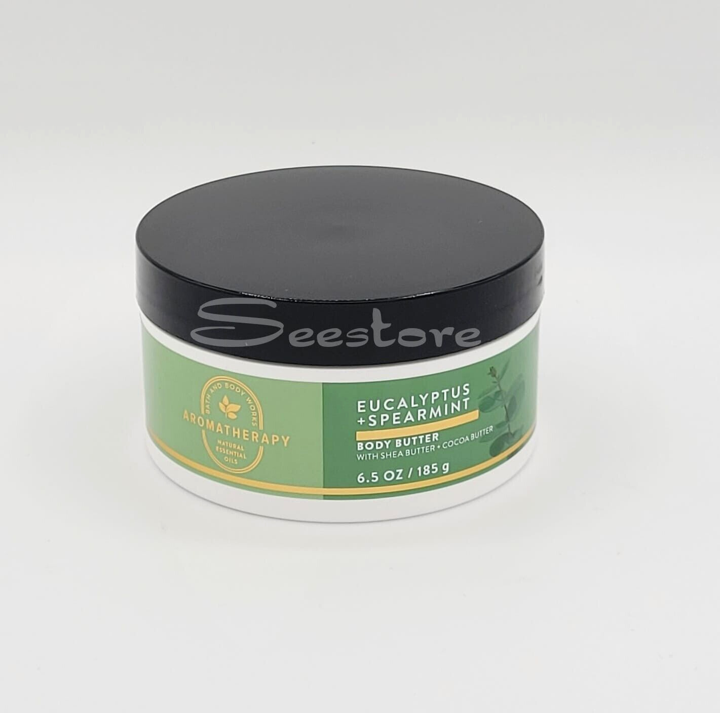 Bath & Body Works Eucalyptus Spearmint Whipped Butter 6.5 Oz Set Of 2