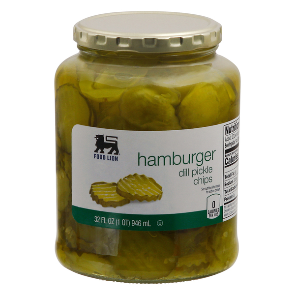 Hamburger Dill Pickle Chips
