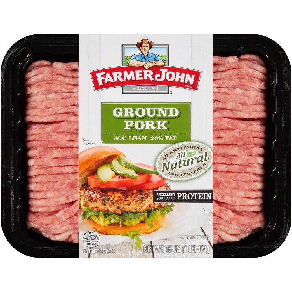 80% Lean 20% Fat Ground Pork