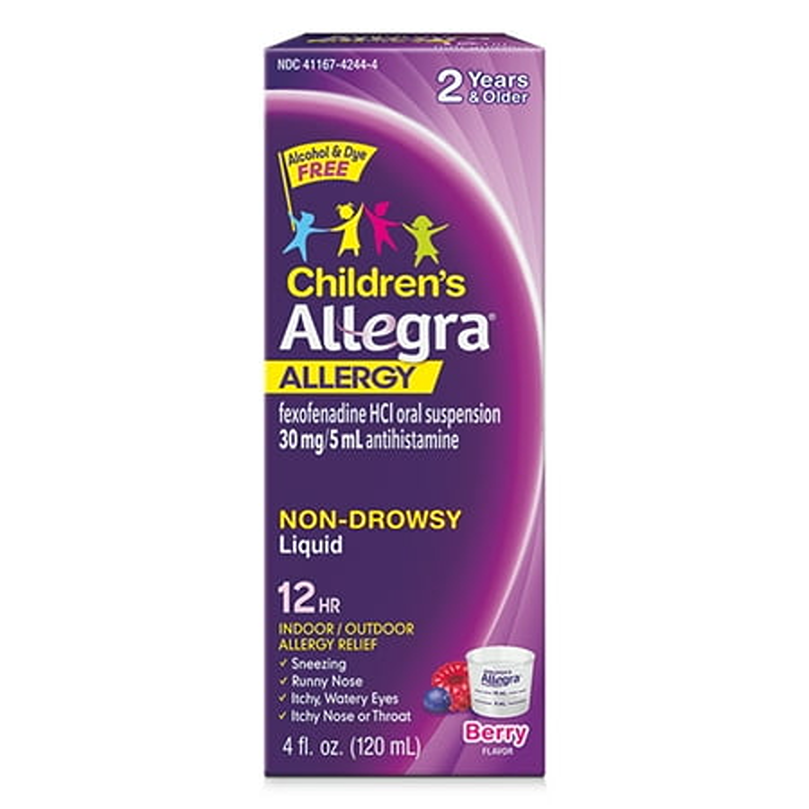 Allegra - Childrens Liquid - Berry - 4 Oz - 04\26