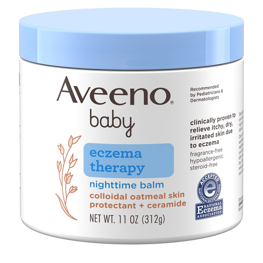 Aveeno Baby Eczema Therapy Nighttime Balm Colloidal Oatmeal 11 Oz