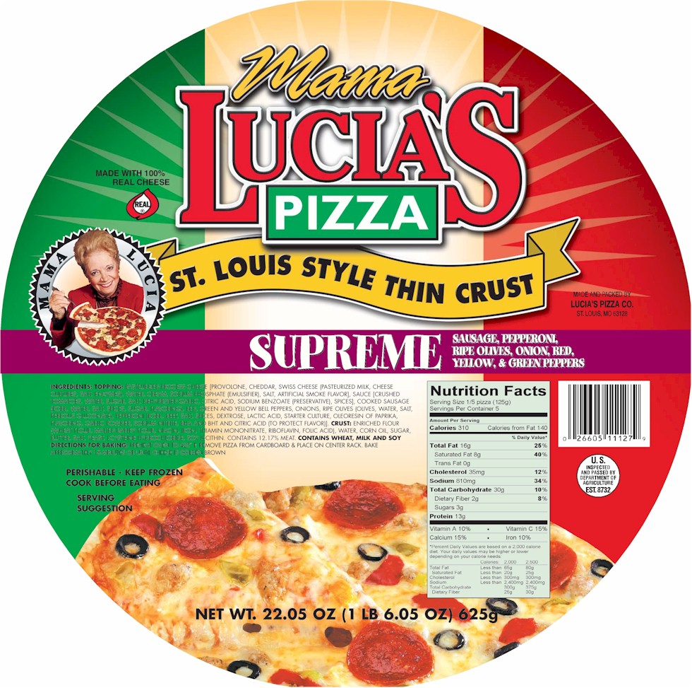 Supreme Thin Crust Pizza, Supreme