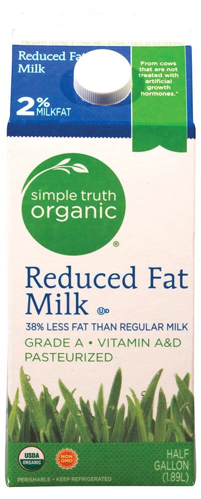 2% Reduced Fat Milk