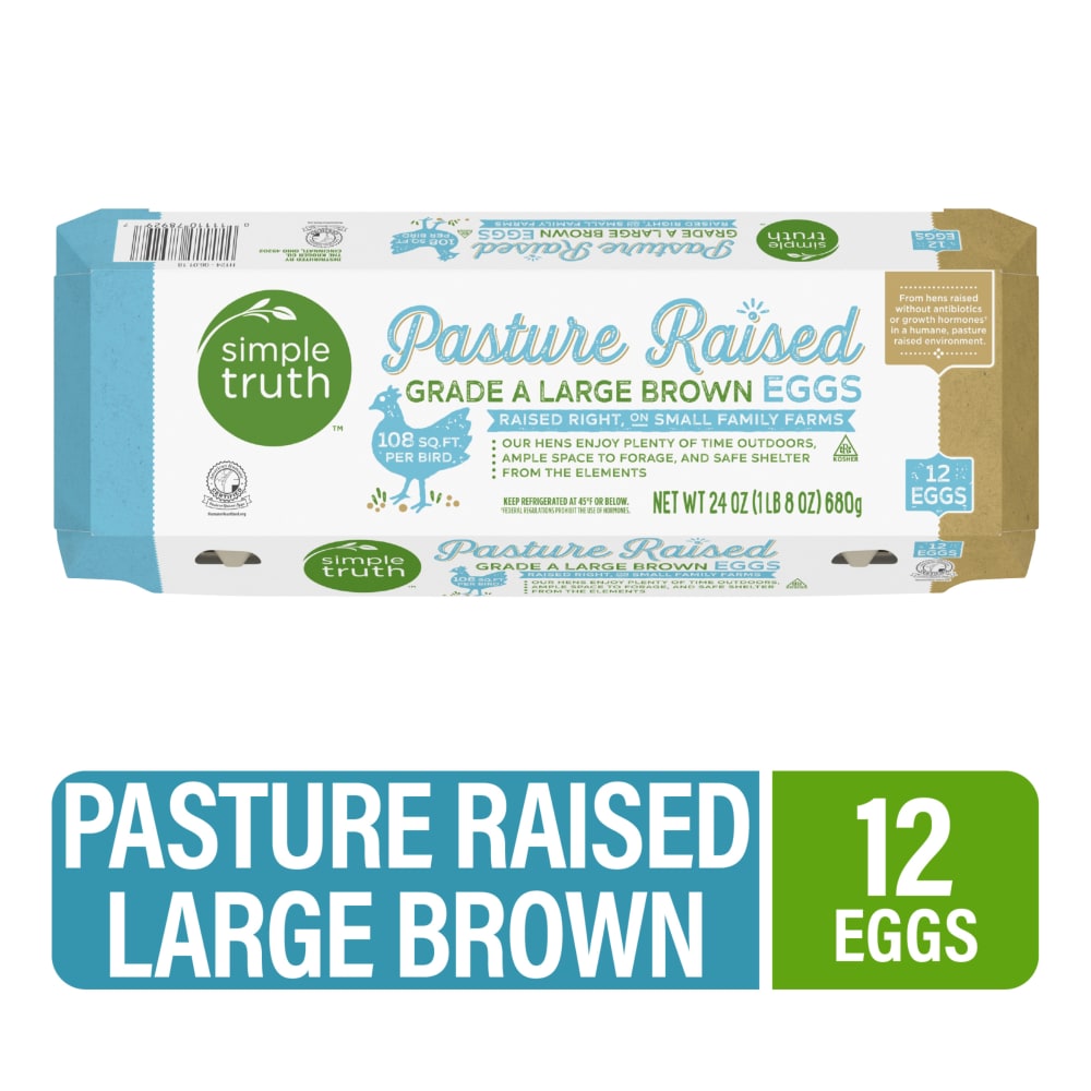 Pasture Raised Grade a Large Brown Eggs