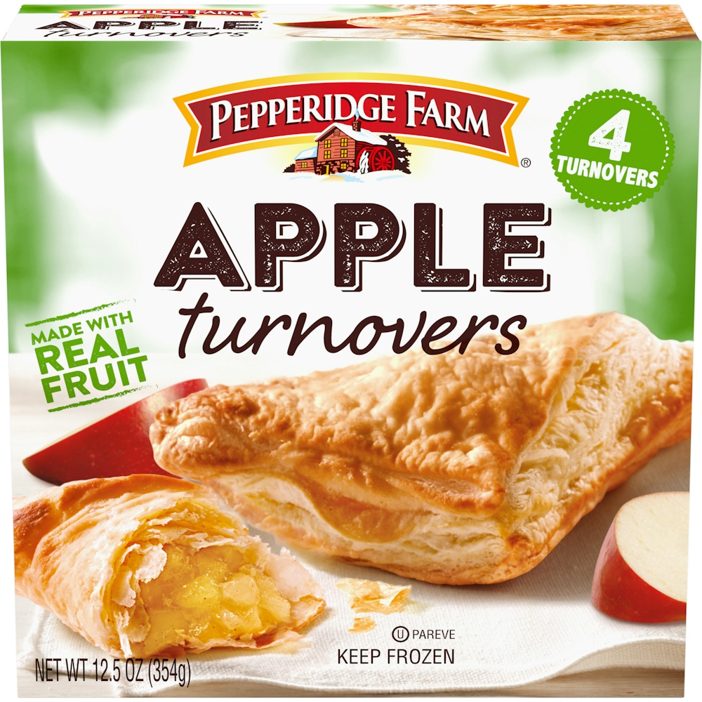 Pepperidge Farm Apple Turnovers, 4-Count 12.5 Oz Box