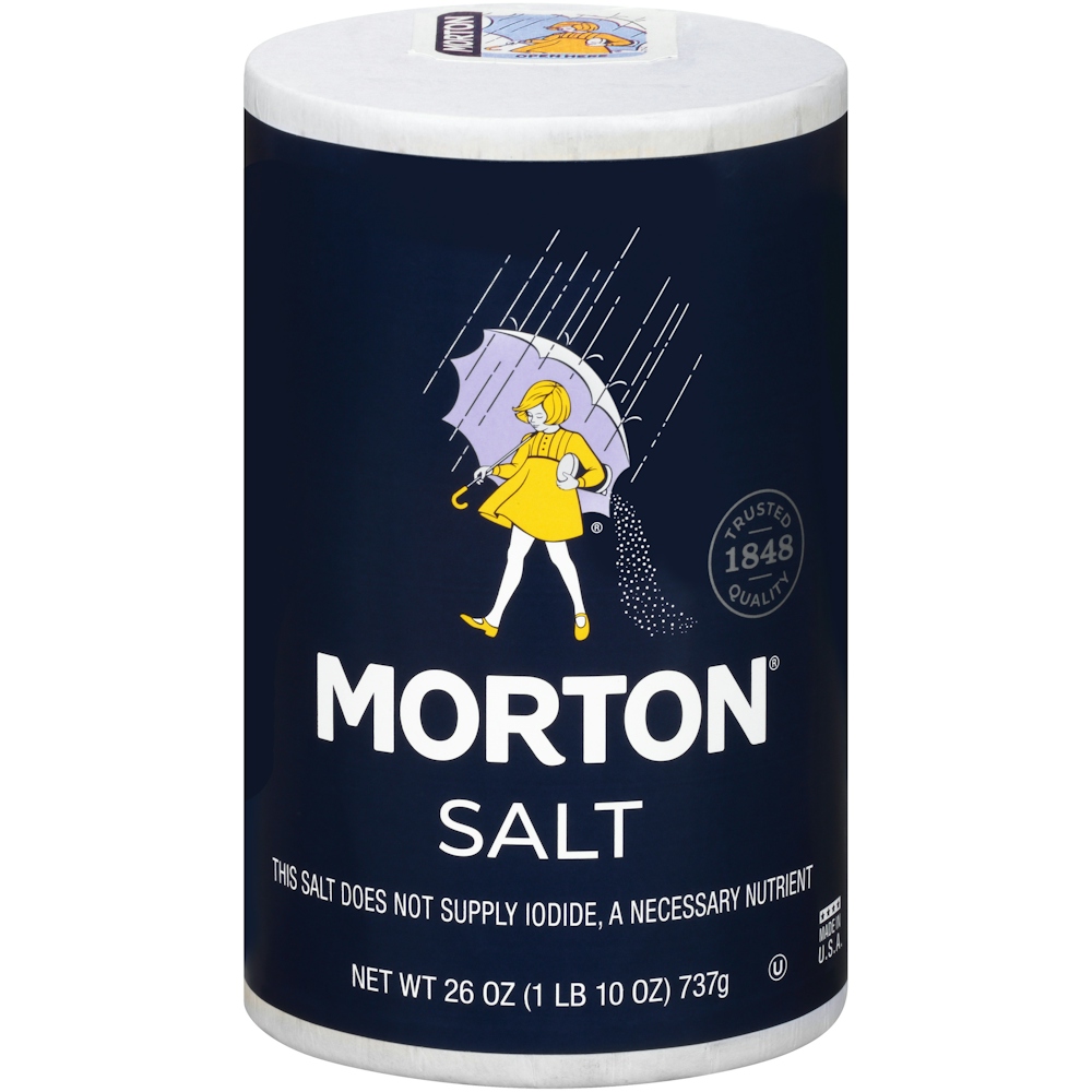 Photo of Morton Plain Salt, 26 Ounce