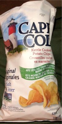 Cape Code Croustilles Cuites En Marmite - Sel De Mer