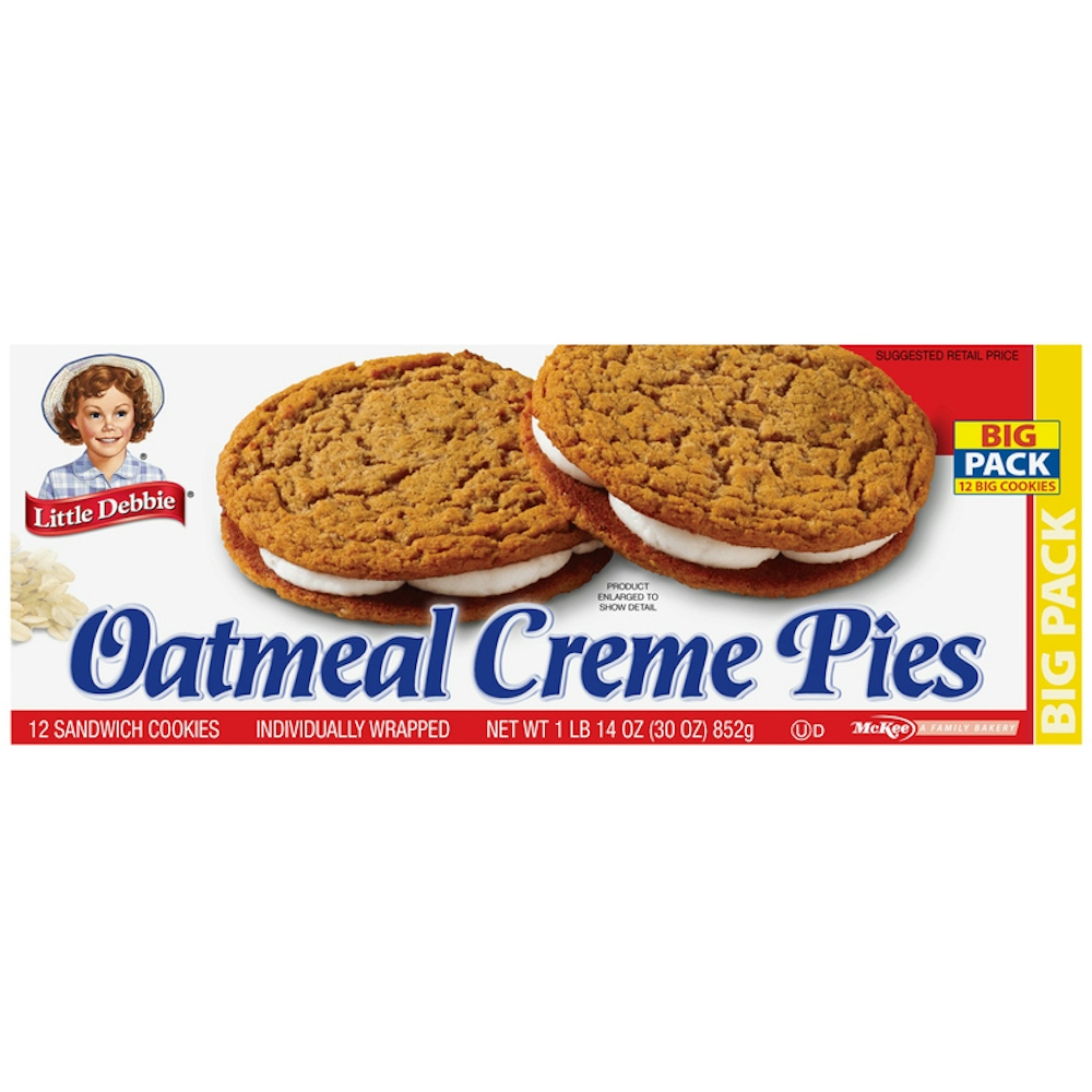 Photo of Little Debbie Oatmeal Creme Pies Sandwich Cookies Big Pack