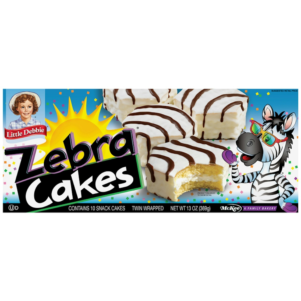 Photo of Little Debbie Snack Cake, Zebra, Twin Wrapped