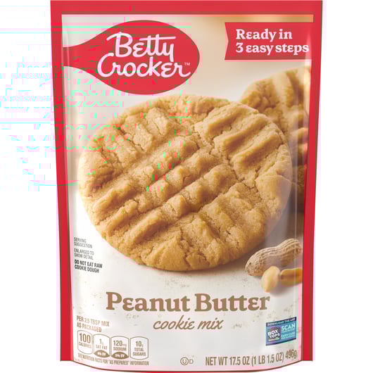 Betty Crocker Peanut Butter Cookie Mix 3 Pack