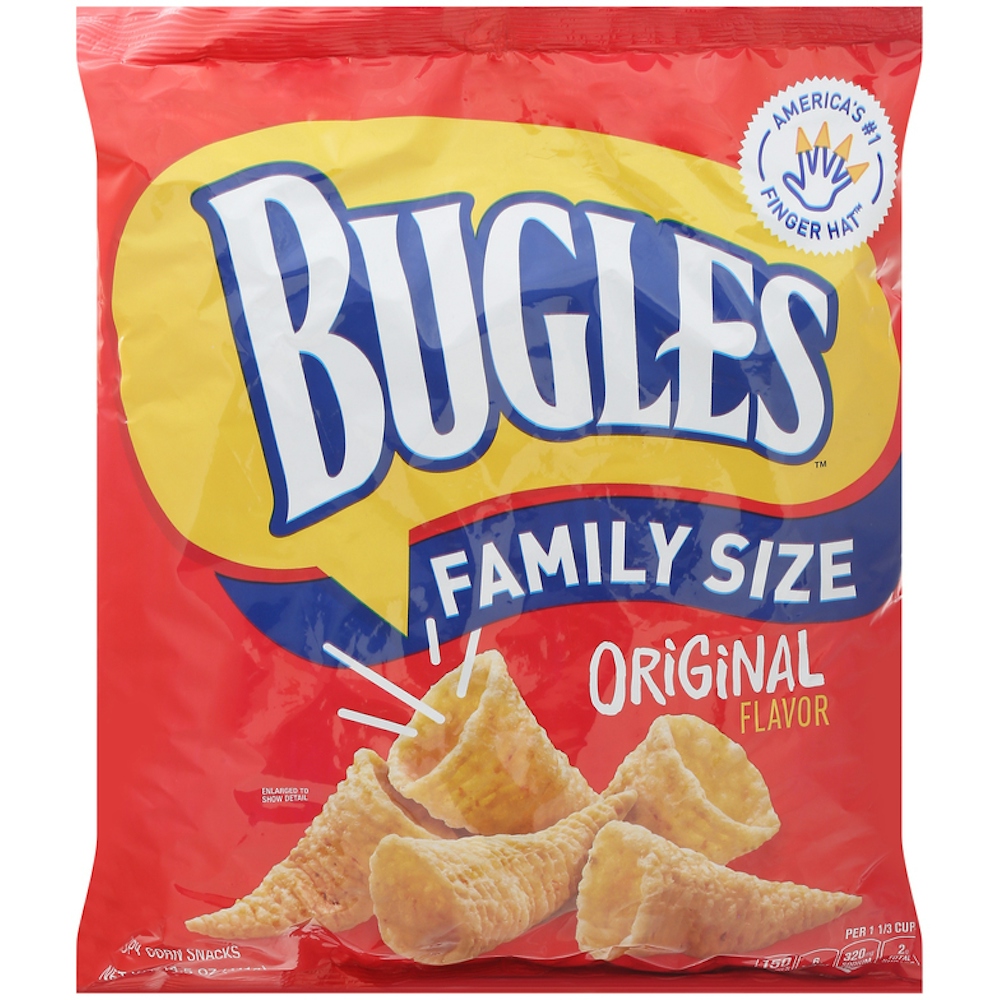 Photo of Bugles Original Flavor Crispy Corn Snacks Family Size 14.5 Oz