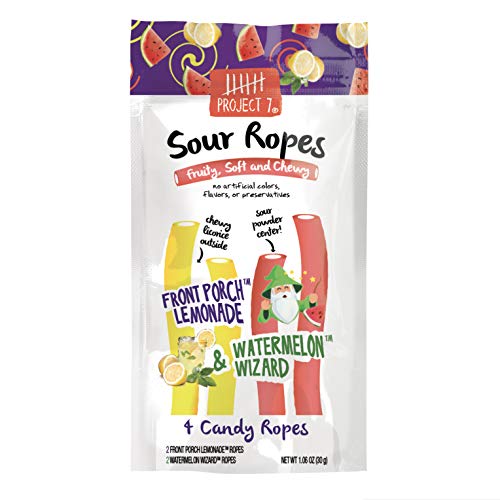 Front Porch Lemonade & Watermelon Wizard Sour Candy Ropes, Front Porch Lemonade & Watermelon Wizard