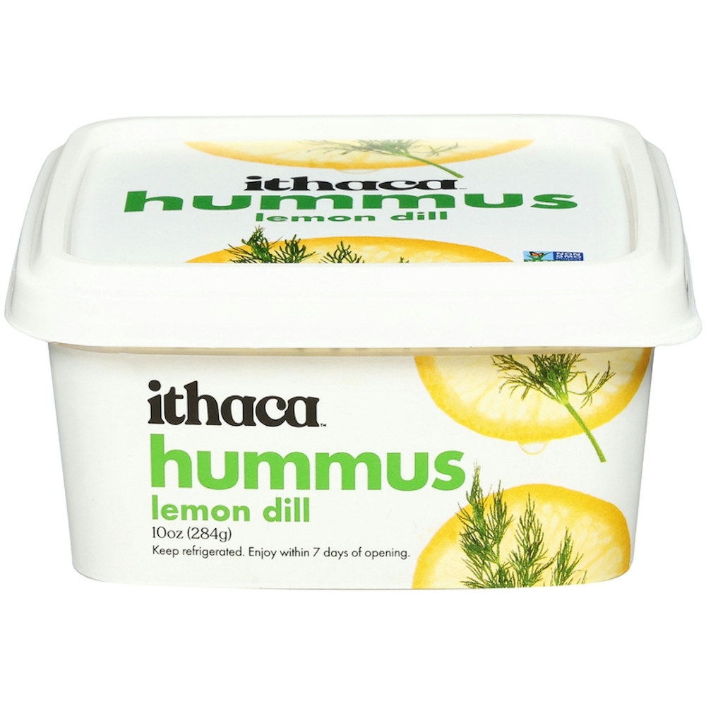Ithaca COLD CRAFTED: Fresh Lemon Dill Hummus, 10 Oz — UPC