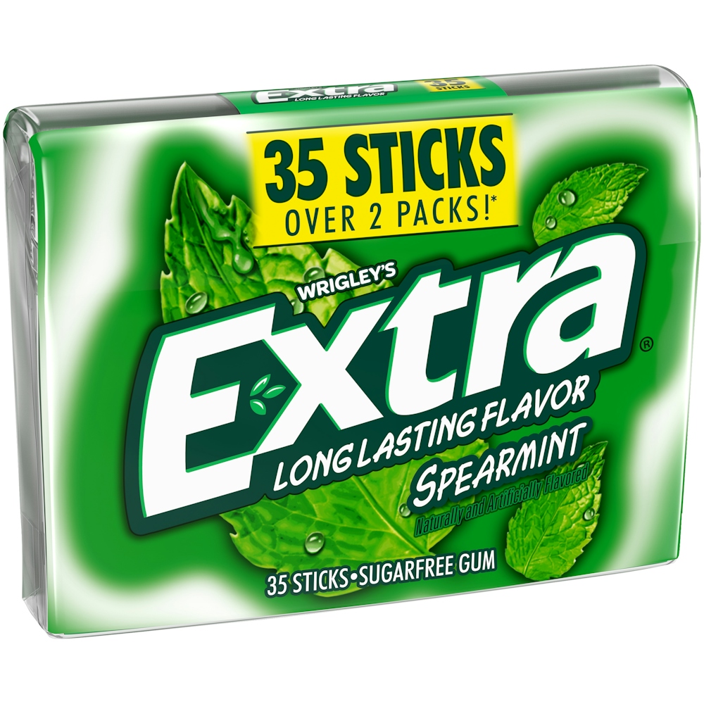 Photo of Extra Spearmint Sugar Free Chewing Gum Pack