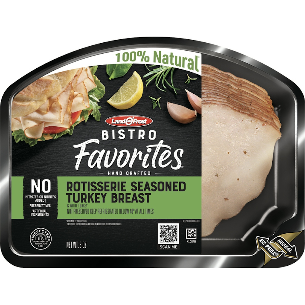 Land O'Frost O' Frost Bistro Favorites, Rotisserie Seasoned Turkey