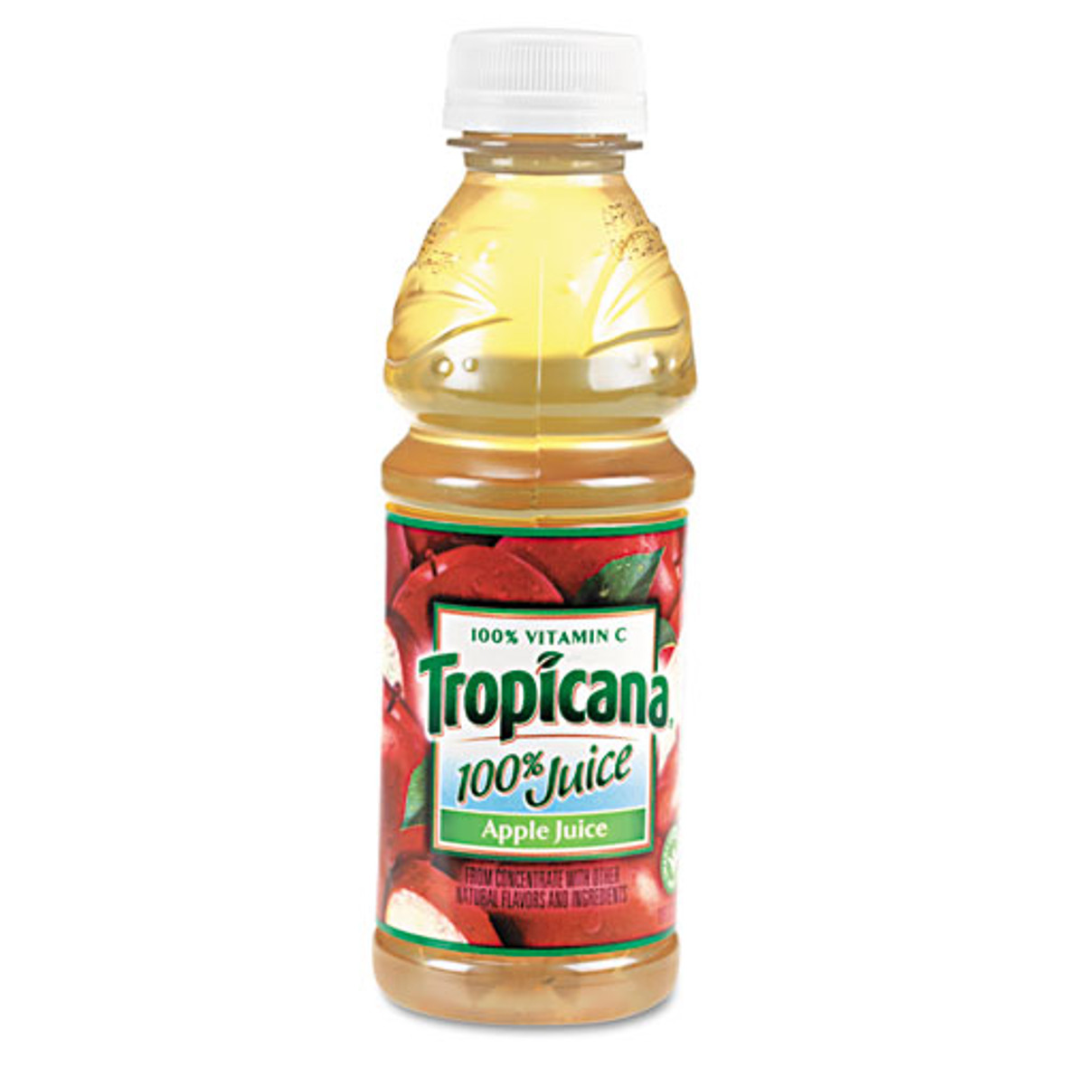 Photo of Tropicana 100% Apple Juice 10 Fl Oz Bottle