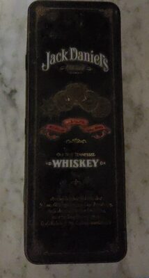 Photo of Jack Daniel's Tin, Blank Old #7 Sour Mash Whiskey Tennessee 1866 Rare