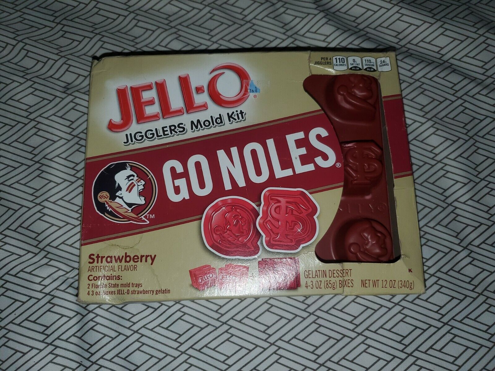 Gelatin Dessert, Strawberry