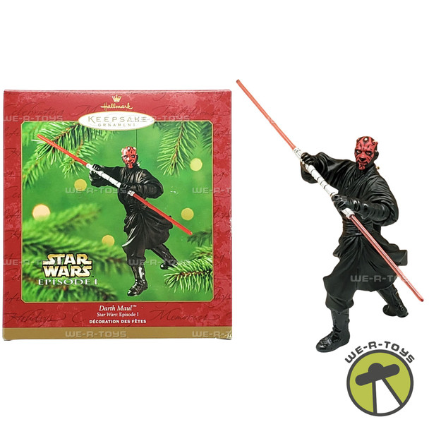 Star Wars Episode 1 Darth Maul Hallmark Keepsake Ornament 2000