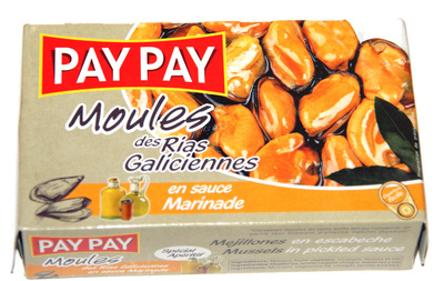 MEJILLON PEQUE.ESCABECHE PAY PAY RR-120