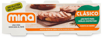 PATE HIGADO CERDO MINA 80 GR P-3