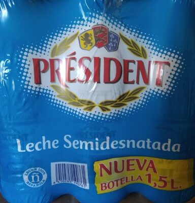 LECHE SEMI PRESIDENT 1,5 L