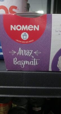 ARROZ BASMATI NOMEN 2 x 200 GR (1 MIN.)